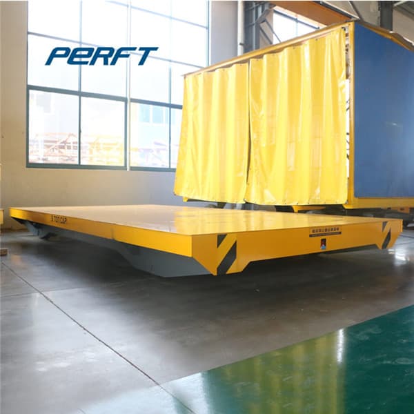 motorized transfer trolley for the transport of coils 30 tons